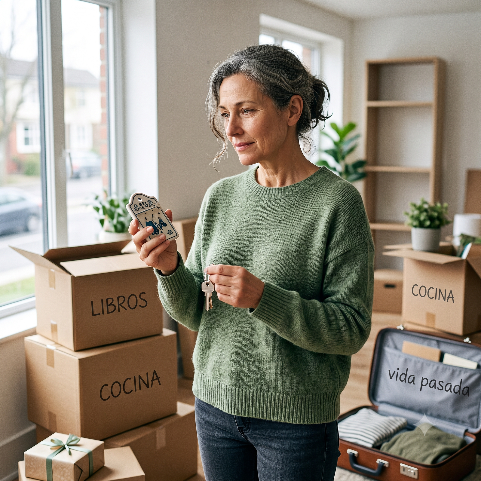 mujer que está atravesando un momento de cambio importante en su vida y necesita un reset energético para activar el nuevo comienzo